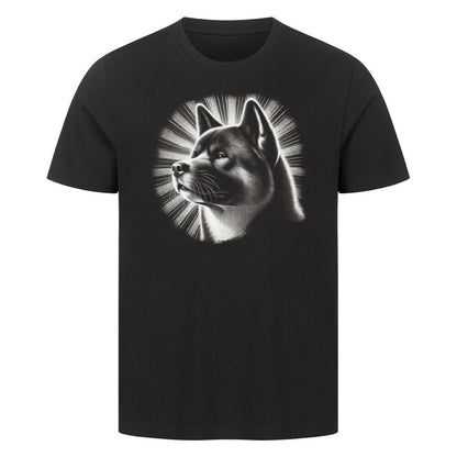 Premium T-Shirt "Akita Inu - Shine" Schwarz – hunde-shirt.de