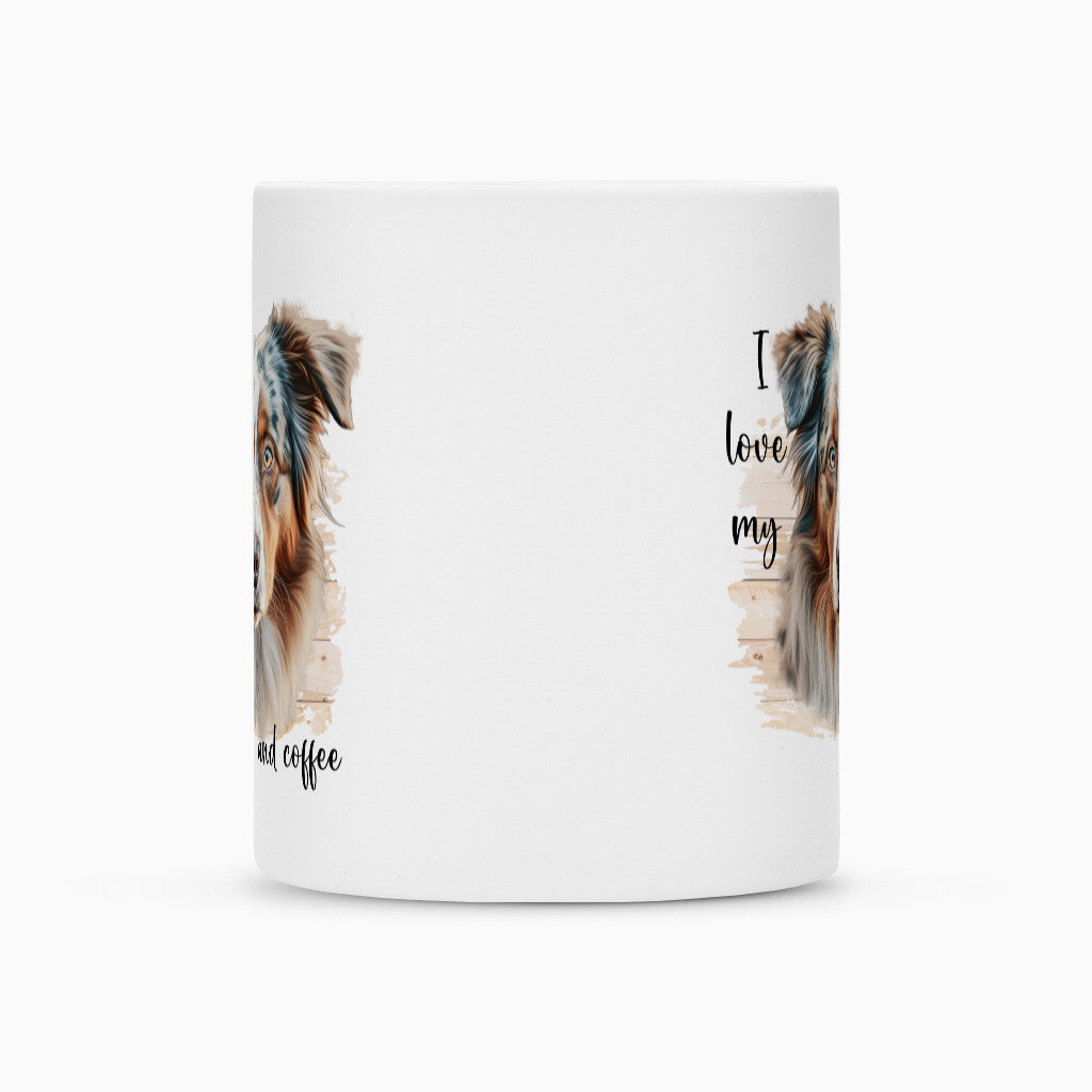 Tasse "Australian Shepherd - I love my..." – hunde-shirt.de