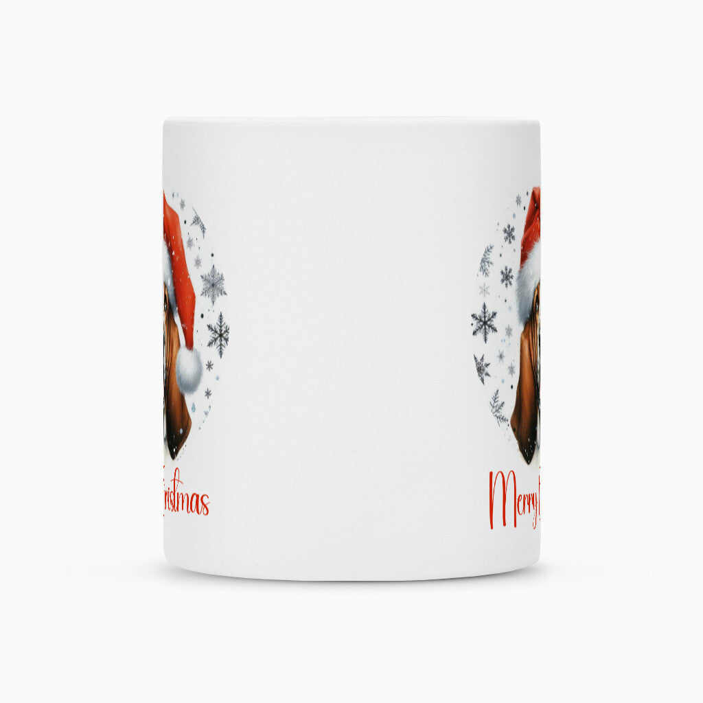 Tasse "Basset - Merry Christmas 2" – hunde-shirt.de