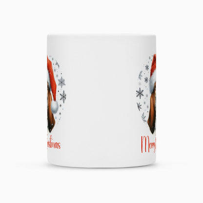 Tasse "Basset - Merry Christmas 2" – hunde-shirt.de