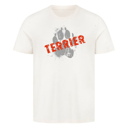 Premium T-Shirt "Bedlington Terrier - PAW" Natural Raw – hunde-shirt.de