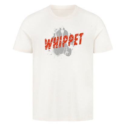 Premium T-Shirt "Whippet - PAW" Natural Raw – hunde-shirt.de
