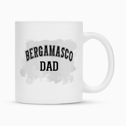 Tasse "Bergamasco - DAD" Weiß – hunde-shirt.de