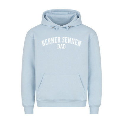 Premium Hoodie "Berner Sennenhund - DAD" Babyblau – hunde-shirt.de