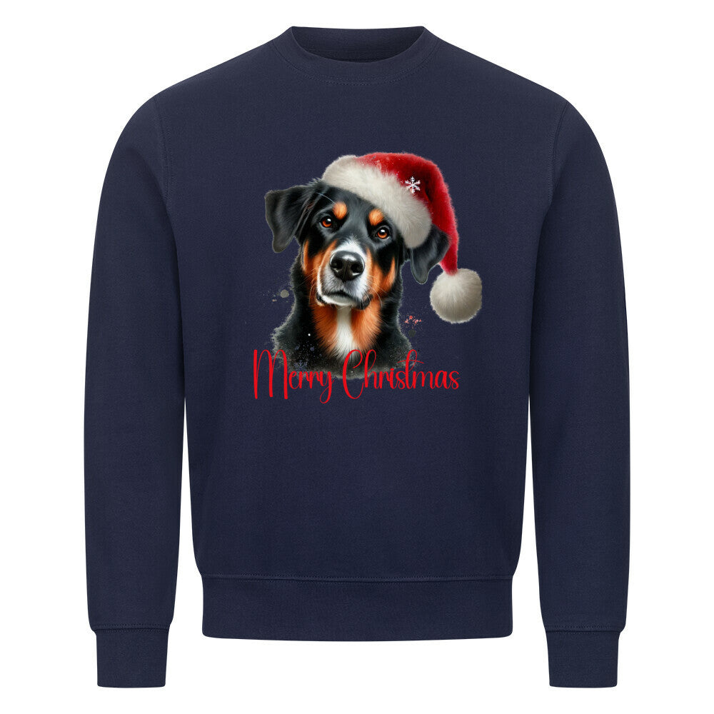 Premium Sweatshirt "Beauceron - Merry Christmas" Navy Blue – hunde-shirt.de