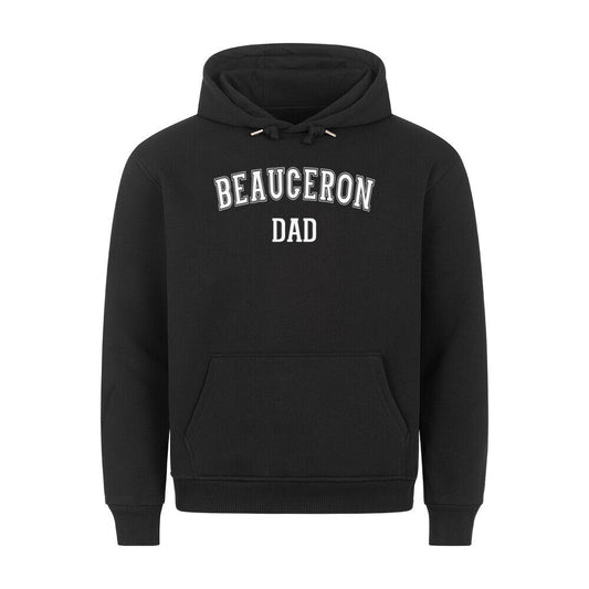 Premium Hoodie "Beauceron - DAD" Schwarz – hunde-shirt.de