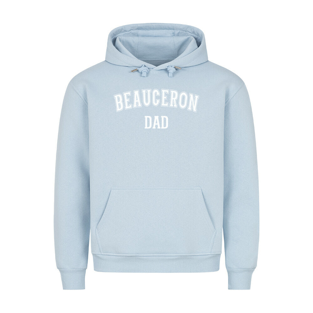 Premium Hoodie "Beauceron - DAD" Babyblau – hunde-shirt.de