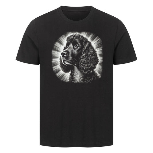 Premium T-Shirt "American Water - Shine" Schwarz – hunde-shirt.de