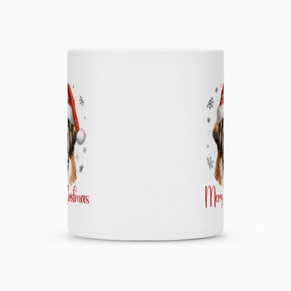 Tasse "Bernhardiner - Merry Christmas" – hunde-shirt.de