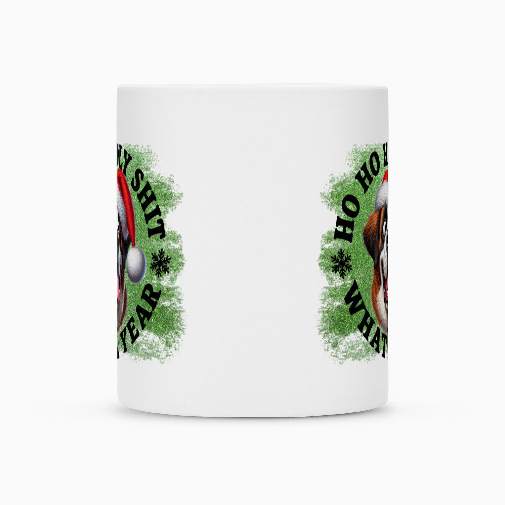 Tasse "Bernhardiner - HO HO..." – hunde-shirt.de