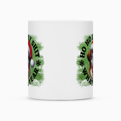 Tasse "Bernhardiner - HO HO..." – hunde-shirt.de