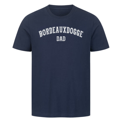 Premium T-Shirt "Bordeauxdogge - DAD" French Navy – hunde-shirt.de