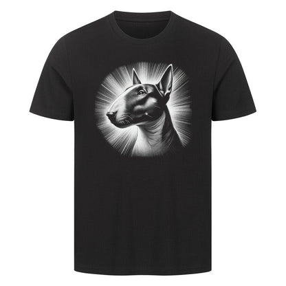 Premium T-Shirt "Bullterrier - Shine" Schwarz – hunde-shirt.de