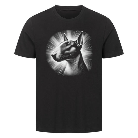 Premium T-Shirt "Bullterrier - Shine" Schwarz – hunde-shirt.de