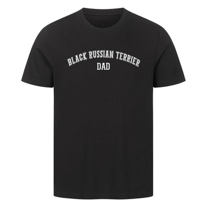 Premium T-Shirt "Black Russian Terrier - DAD" Schwarz – hunde-shirt.de