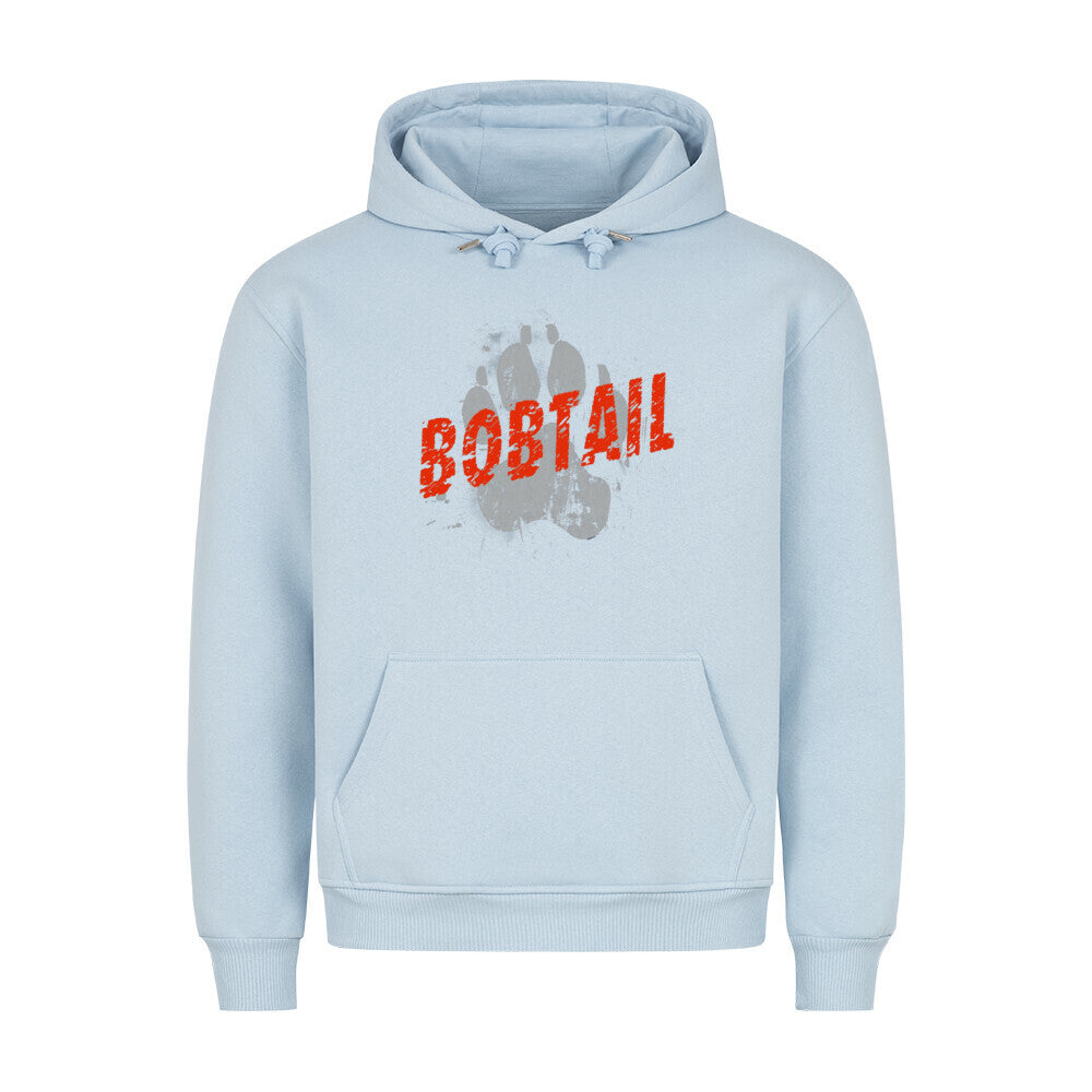 Premium Hoodie "Bobtail - PAW" Babyblau – hunde-shirt.de