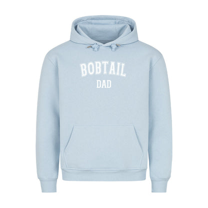 Premium Hoodie "Bobtail - DAD" Babyblau – hunde-shirt.de