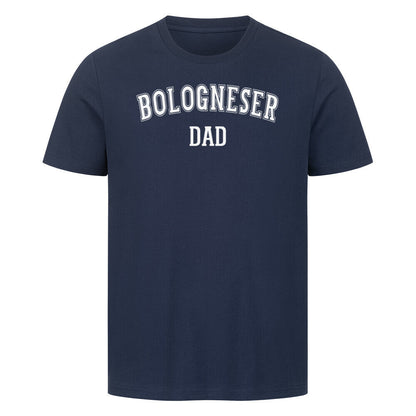 Premium T-Shirt "Bologneser - DAD" French Navy – hunde-shirt.de