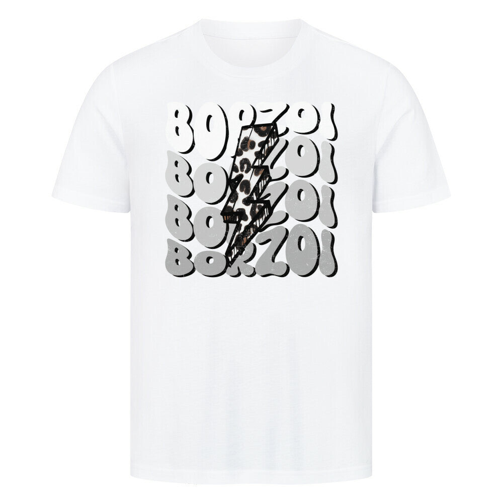 Premium T-Shirt "Barsoi - BORZOI" Weiß – hunde-shirt.de