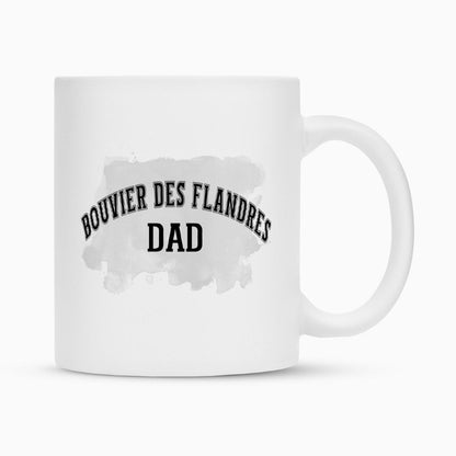 Tasse "Bouvier - DAD" Weiß – hunde-shirt.de