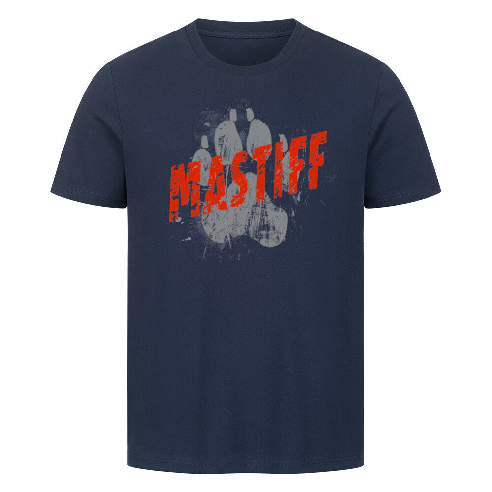 Premium T-Shirt "Bullmastiff - PAW" French Navy – hunde-shirt.de
