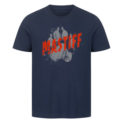 Premium T-Shirt "Bullmastiff - PAW" French Navy – hunde-shirt.de
