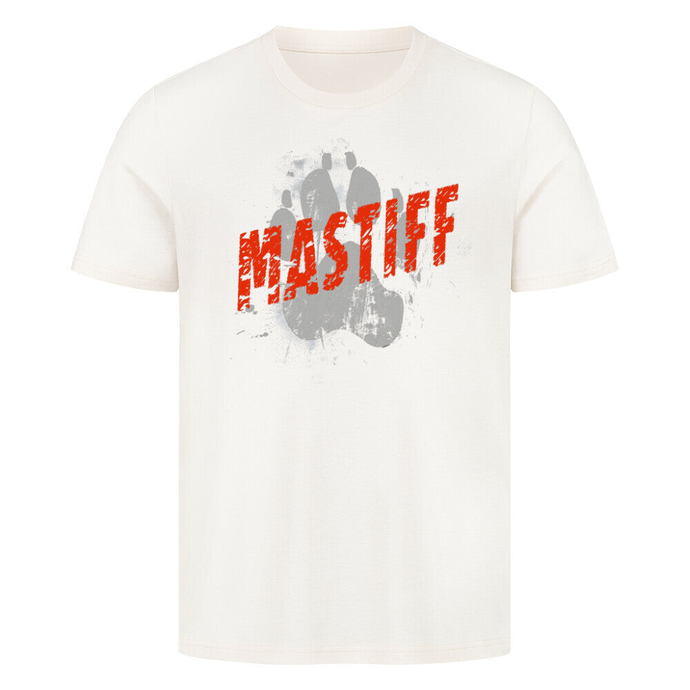 Premium T-Shirt "Bullmastiff - PAW" Natural Raw – hunde-shirt.de