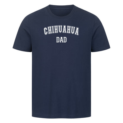Premium T-Shirt "Chihuahua - DAD" French Navy – hunde-shirt.de