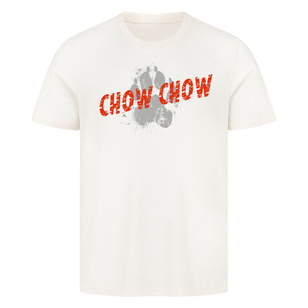 Premium T-Shirt "Chow-Chow - PAW" Natural Raw – hunde-shirt.de