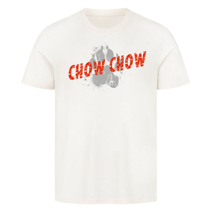 Premium T-Shirt "Chow-Chow - PAW" Natural Raw – hunde-shirt.de
