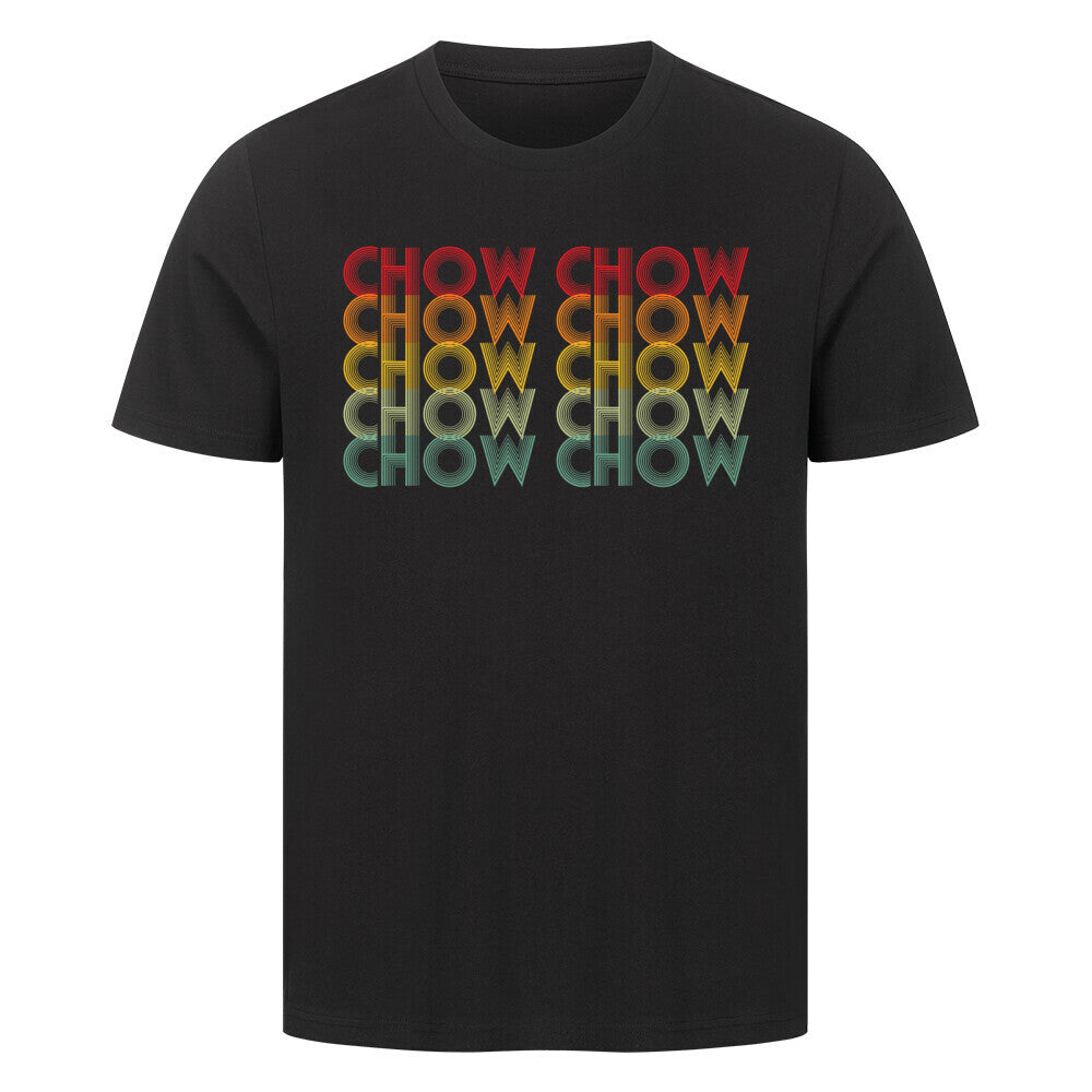 Premium T-Shirt "Chow-Chow" Schwarz – hunde-shirt.de