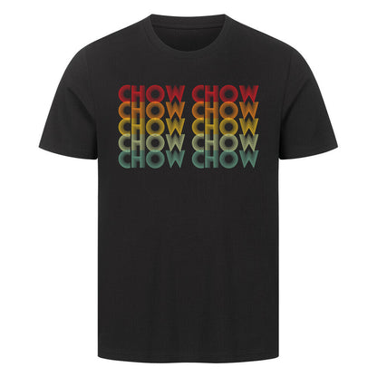 Premium T-Shirt "Chow-Chow" Schwarz – hunde-shirt.de
