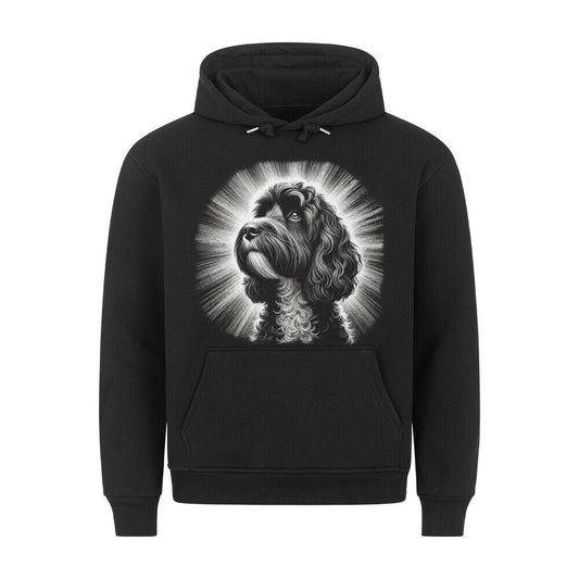 Premium Hoodie "Cockapoo - Shine" Schwarz – hunde-shirt.de
