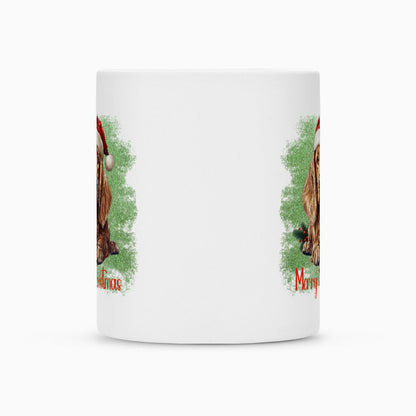 Tasse "Cocker Spaniel - Merry Christmas 2" – hunde-shirt.de
