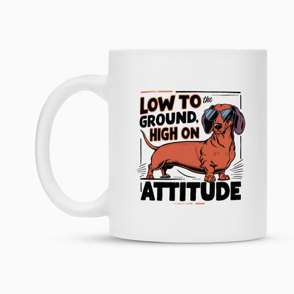 Tasse "Dackel - Attitude" – hunde-shirt.de