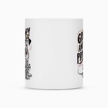 Tasse "Dalmatiner - Grumpy" – hunde-shirt.de