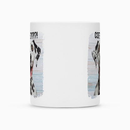 Tasse "Dalmatiner - Coffee?!" – hunde-shirt.de