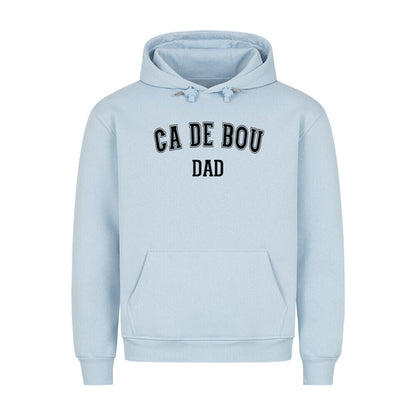 Premium Hoodie "Ca de Bou - DAD" Babyblau – hunde-shirt.de