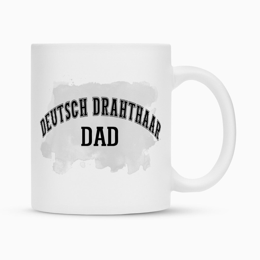 Tasse "Deutsch Drahthaar - DAD" Weiß – hunde-shirt.de