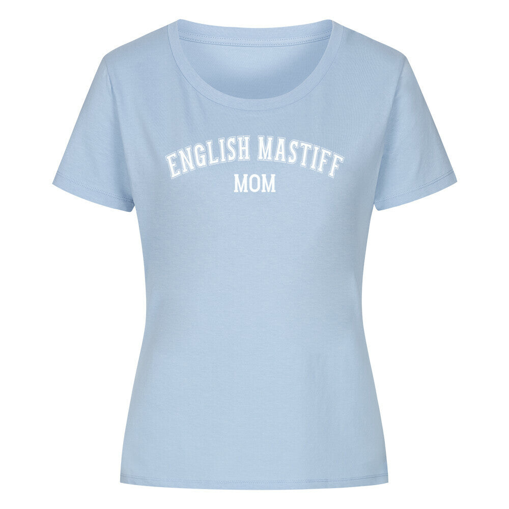 Premium Organic Damen-Shirt "English Mastiff - MOM" – hunde-shirt.de