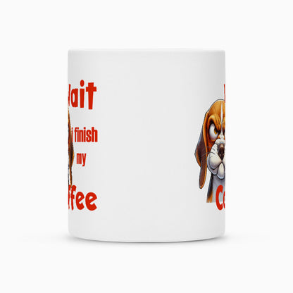 Tasse "Beagle - Wait..." – hunde-shirt.de