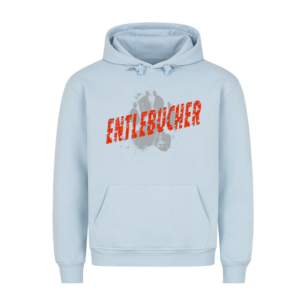 Premium Hoodie "Entlebucher Sennenhund - PAW" Babyblau – hunde-shirt.de