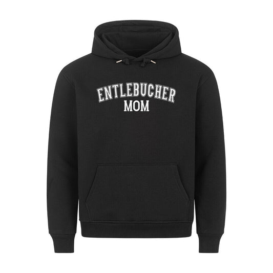Premium Hoodie "Entlebucher - MOM" Schwarz – hunde-shirt.de