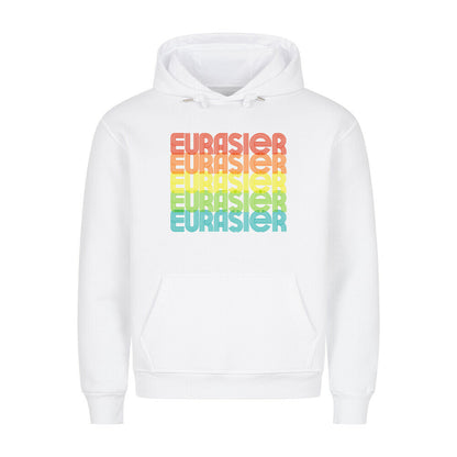Premium Hoodie "Eurasier - RETRO" Weiß – hunde-shirt.de