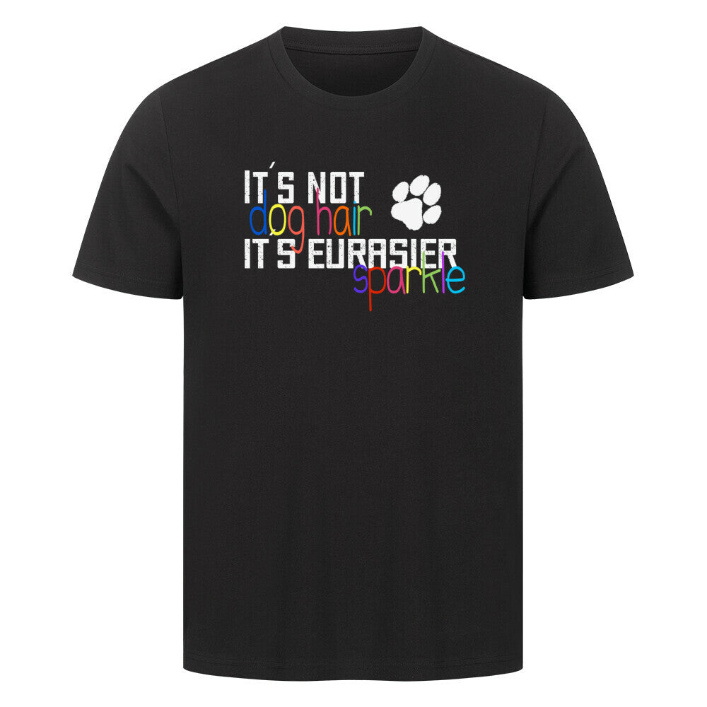 Premium T-Shirt "Eurasier - Sparkle" Schwarz – hunde-shirt.de