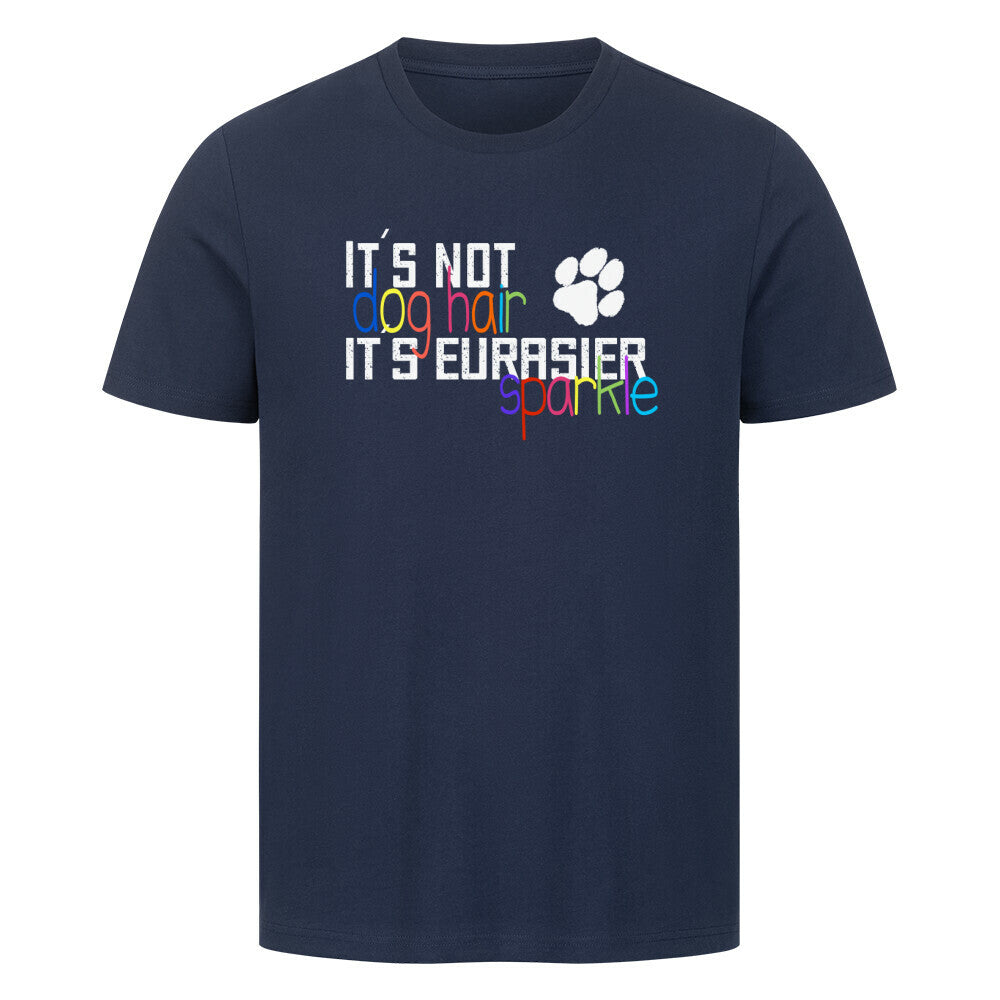Premium T-Shirt "Eurasier - Sparkle" French Navy – hunde-shirt.de
