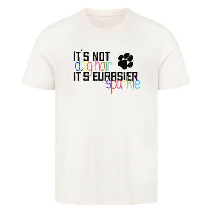 Premium T-Shirt "Eurasier - Sparkle" Natural Raw – hunde-shirt.de