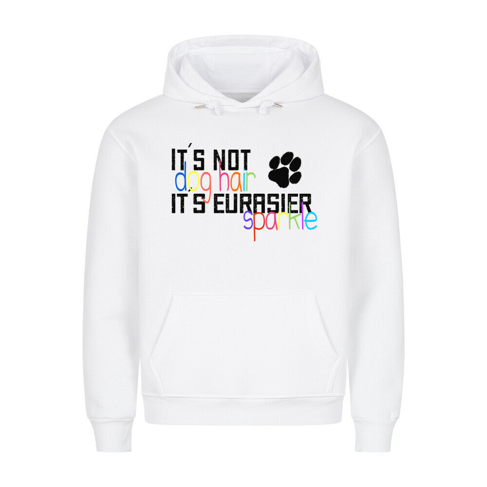 Premium Hoodie "Eurasier - Sparkle" Weiß – hunde-shirt.de
