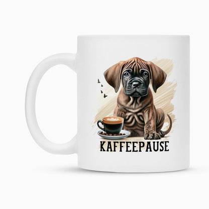 Tasse "Fila Brasileiro - Kaffeepause" – hunde-shirt.de