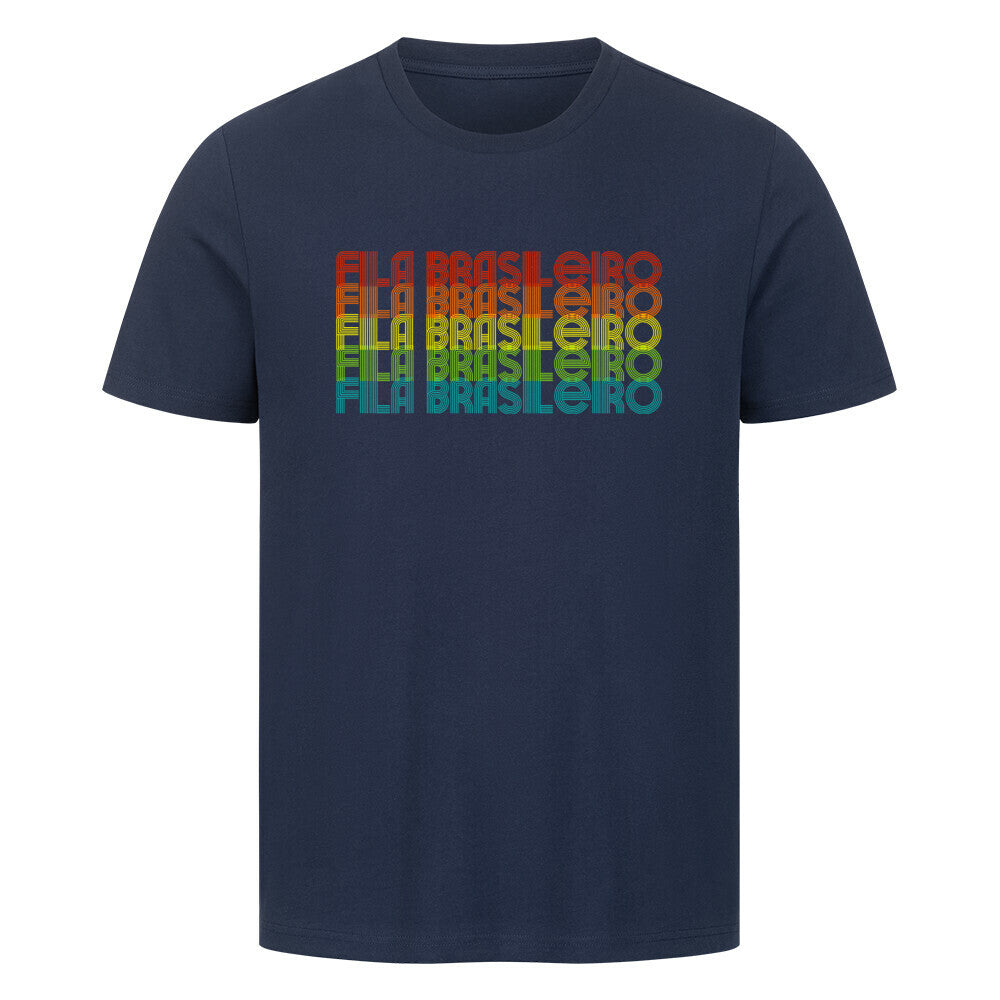 Premium T-Shirt "Fila Brasileiro - RETRO" French Navy – hunde-shirt.de
